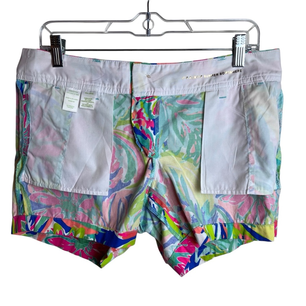 Lilly Pulitzer Callahan 5” Short in Multi Casa Banana Size 6 - Picture 8 of 14